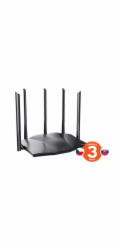 Router Tenda Trasa Tenda TX12 Pro WiFi 6 Gigabit Ethernet 3000MB/S AX3000 1XWAN 3XLAN