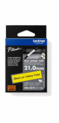 Brother - HSE-651E, bužírka žlutá / černá (21 mm)