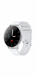 CANYON smart hodinky Badian SW-68 SILVER, 1,28" TFT displej, multi-sport, IP68, BT 5.0, Android/iOS