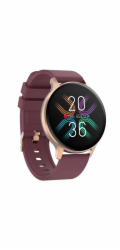 CANYON smart hodinky Badian SW-68 RUBY, 1,28" TFT displej, multi-sport, IP68, BT 5.0, Android/iOS