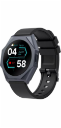 CANYON smart hodinky Otto SW-86, 1,3" LTPS, SpO2, HR, krevní tlak, 25 multi-sport, black
