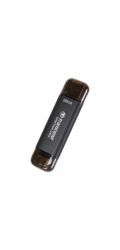 TRANSCEND SSD ESD310C 256GB, External SSD, ESD310C, USB 10Gbps, Type C/A