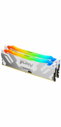 KINGSTON DIMM DDR5 32GB (Kit of 2) 6400MT/s CL32 FURY Renegade Bílá RGB XMP