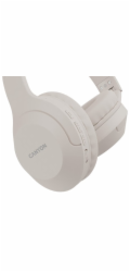 CANYON headset BTHS-3, USB-C, BT V5.1 JL6956, baterie 300mAh až 15h, 20Hz-20KHz, béžová (slonová kost)