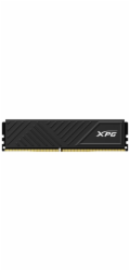 Adata XPG D35 DDR4 8GB 3200MHz CL16 1x8GB Black AX4U32008G16A-SBKD35 ADATA XPG DIMM DDR4 8GB 3200MHz CL16 GAMMIX D35 memory, Single Color Box, Black