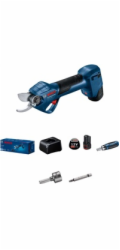 BOSCH Pro Pruner, akumulátorové zahradní nůžky, 25 mm, 12,0 V, rychlonabíječka