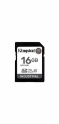 Kingston Industrial 16GB SDHC (černá, UHS-I U3, třída 10, V30, A1)