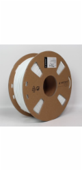 Gembird tisková struna (filament), PLA flexibilní, 1,75mm, 1kg, bílá