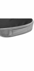 Powerton Ortopedický polštář, plastový hrot odolný proti tlaku, ergonomický, šedý, paměťová pěna, Powerton