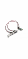 Delock Karta Mini PCIe full size, 2 x sériové RS-232 D-Sub, devítipinové