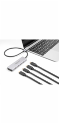 USB 10 Gbps USB Type-C hub se 4 x USB Type-C zásuvkou, USB hub