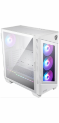 MSI MPG VELOX 100R 306-7G18W21-809 MSI skříň MPG VELOX 100R WHITE/ bez zdroje/ levé temperované sklo/ 4x ARGB 120 mm fan/ 1x USB3.1 Type-C/ 2x USB3.0/ bílá