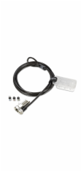 Bezpečnostní kabel Kensington Zámek na notebook Univerzální kombinovaný 3v1 T-bar, nano, klín