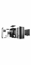 Be quiet! skříň SHADOW BASE 800DX / ARGB / 3x140mm fan / USB-C / 2xUSB 3.0 / tvrzené sklo / černá