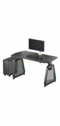 Ultradesk Herní stůl BOOSTER, černý