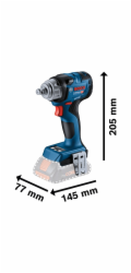 Aku rázový utahovák GDS 18V-330 HC Professional, 18V