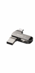 Lexar flash disk 256GB - JumpDrive D400 Dual USB-C & USB-A 3.1 (čtení až 130MB/s)