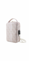 Guess PU 4G Printed Stripes Travel Universal Bag Pink Guess Travel Universal bag je perfektní taška na cesty, do které pohodlně zabalíte vše co potřebujete k provozu telefonu, tabletu nebo notebooku.