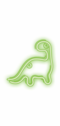 Forever dekorativní LED neon Dinosaur