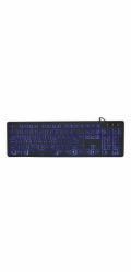 Gembird KLÁVESNICE MULTIMEDIÁLNÍ USB ENG/BLACK KB-UML3-02 klávesnice GEMBIRD