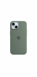 Apple Silikonové s MagSafe iPhone 15 Plus, cypřišově zelené MT183ZM/A iPhone 15+ Silicone Case with MS - Cypress