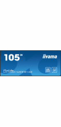 iiyama ProLite LH10551UWS-B1AG - 105" Třída úhlopříčky (104.7" zobrazitelný) displej LCD s LED podsvícením - digital signage - 5K UHD (2160p) 5120 x 2160 - černá