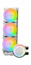 MSI vodní chladič CPU MAG CORELIQUID E360 WHITE/ 3x 120mm ARGB fan/ podpora LGA1700/ bílý