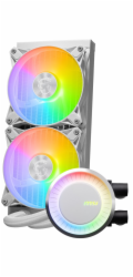 MSI vodní chladič CPU MAG Core Liquid E240 WHITE/ 2x 120mm ARGB fan/ podpora LGA1700/ bílý
