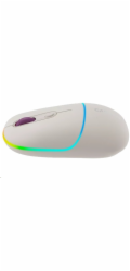 CANYON myš optická bezdrátová MW-22, RGB, 800/1200/1600 dpi, 4 tl, BT+2,4GHz, baterie 650mAh, rice