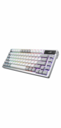 ASUS klávesnice ROG AZOTH Moonlight White, mechanická, Bluetooth, US, bílá