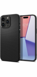 Spigen kryt Liquid Air pro iPhone 15 Pro Max - Matte Black
