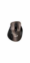 GENIUS Ergo 9000S Champagne Titanium/ duální Bluetooth + 2,4GHz/ 2400 dpi/ bezdrátová/ tichá/ titanová