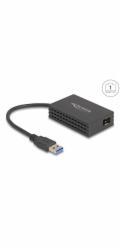 Delock - Sítový adaptér - USB 3.0 - Gigabit SFP x 1 - cerná