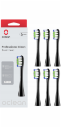 Oclean náhradní hlavice Professional Clean P1C5 B06 - 6 ks, černé