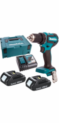 Makita DDF485RAJ Aku bezuhlíkový šroubovák Li-ion LXT 18V/2,0 Ah,Makpac