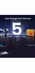 UGREEN 90903B USB-A, USB-C 300W GaN Rychlonabíječka