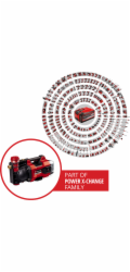 Einhell akumulátorové zahradní čerpadlo AQUINNA 36/38 F LED, 36Volt (2x18V)