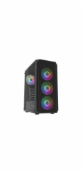 FURY SHOBO SH4F RGB MIDI VĚŽ S OKNEM ČERNÝ