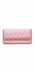Powerton Opěrka zápěstí, Powerton Ergoline Pastel Edition, ergonomická, růžová, pěna, Powerton