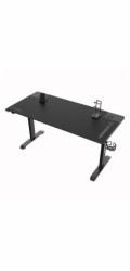 Psací stůl Ultradesk Momentum Black 152 cmx70 cm