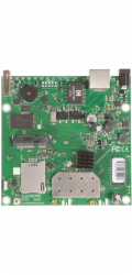 MikroTik RouterBOARD RB912UAG-2HPnD, 64MB, 802.11b/g/n, L4, 2xMMCX, 1xGLAN, miniPCIe, L4
