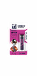 Lepidlo tmel epoxy plastelína 2v1 56,6 g DEBBEX