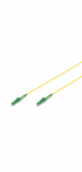 Digitus Glasfaser-Simplex-Patchkabel, Singlemode, LC/APC - LC/APC (gelb, 5 Meter)