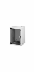 DIGITUS DN-49102 Nástěnná skříň 9U, SOHO PRO, nesmontovaná, 10", 460 x 315 x 300 mm, šedá (RAL 7035)