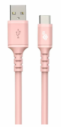 TB Touch USB-A - USB-C, růžový 1m