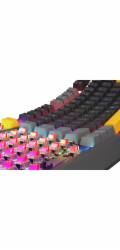 Genesis herní klávesnice THOR 230/TKL/RGB/Outemu Red/Drátová USB/US layout/Anchor Positive Šedá