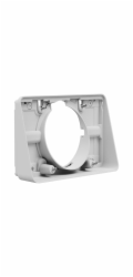 LOGITECH Mounting kit angle plinth reversible interface 14 viewing angle for meeting room scheduling system off-white