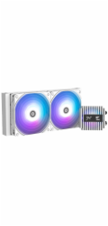 Zalman vodní chladič ALPHA2 A24 White /  2 x 120 mm / PWM / ARGB  / bílý