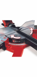 Einhell Akumulátorová pokosová pila TE-SM 36/10 L Li-Solo s tahovým mechanismem, 36 V (2x18 V) (červená, bez baterie a nabíječky)