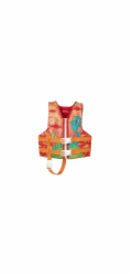 Záchranná vesta Bestway, červená/oranžová, 56 cm, 19-30 kg